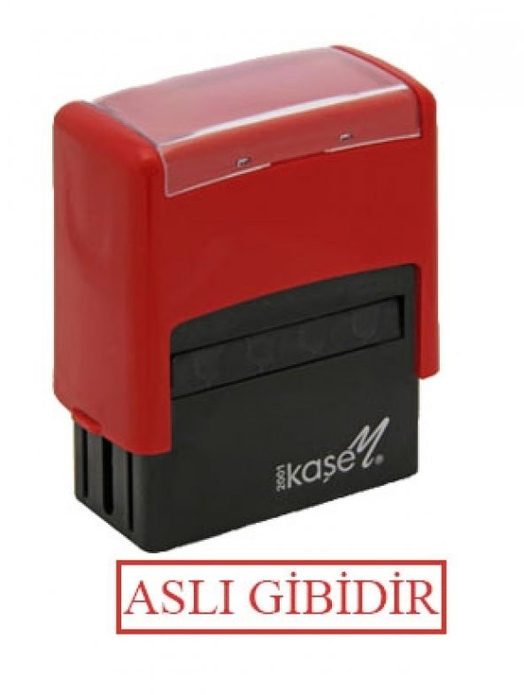 ASLI GİBİDİR Otomatik Mühür Kaşe Yapımı İmalatı Üretim ürün görseli 1