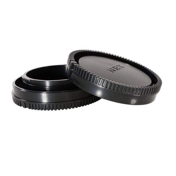 Sony NEX, E Mount İçin Body Kapağı Ve Lens Arka Kapağı ürün görseli 1