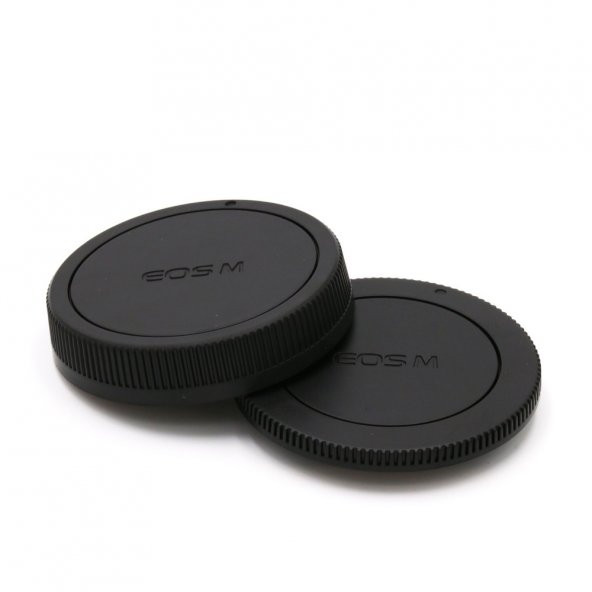 Canon EOS M Body Kapağı Ve Lens Arka Kapağı - Resim 2