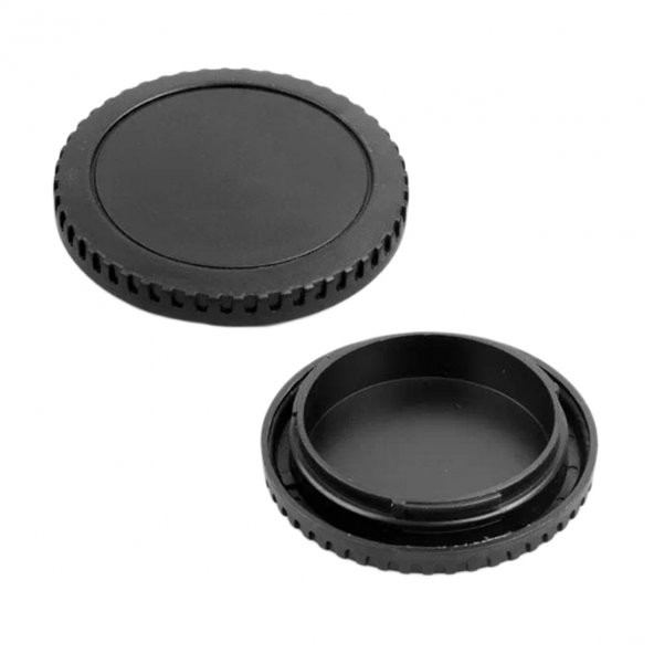 Canon EOS Body Kapağı Ve Lens Arka Kapağı - Resim 2