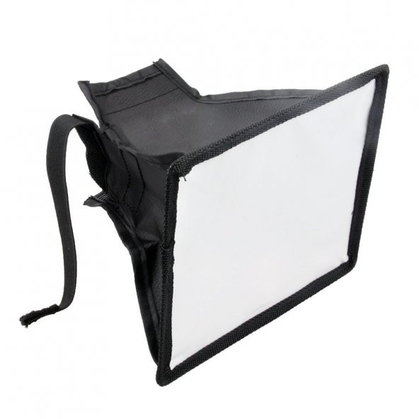 Universal 15x17cm Flaş Softbox Diffuser, Canon Nikon Sony Pentax - Resim 3