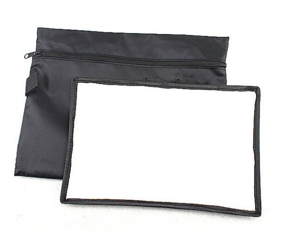 Universal 30x20cm Flaş Softbox Diffuser, Canon Nikon Sony Pentax - Resim 5
