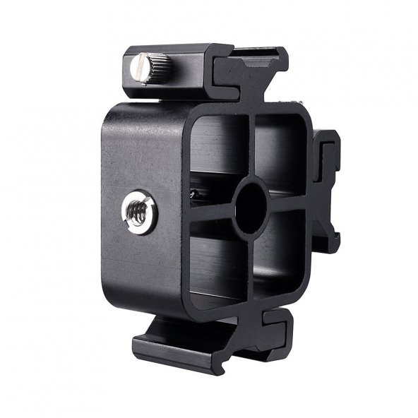 Tripod veya Işık Standı İçin 3 Flaş Sabitleme Adaptörü - Resim 4