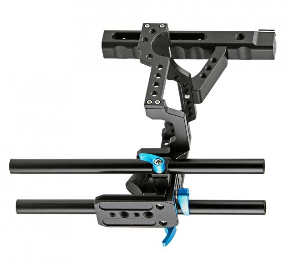 Panasonic Lumix DMC-GH4 İçin Ayex C5 Camera Cage - Resim 6