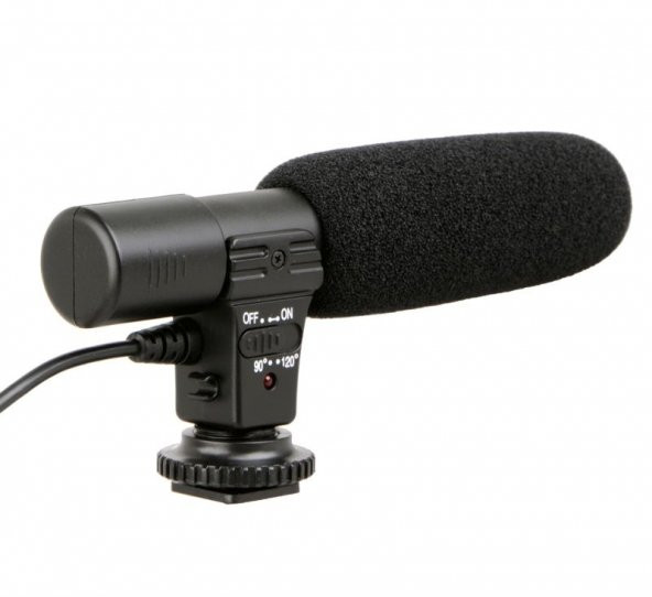 DSLR Makine ve Video Kamera İçin Stereo Mikrofon ürün görseli 1