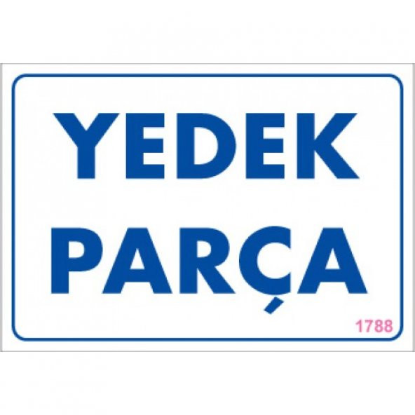 SÖNSAN UYARI LEVHALARI  YEDEK PARÇA  PVC 17,5-25 ürün görseli 1