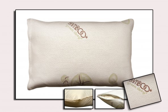 bamboo visco yastık ortopedik bambu yastık ürün görseli 1