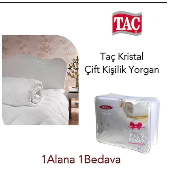 Taç Kristal Tek Kişilik Yorgan set-Çift Kişilik Yorgan Seti ürün görseli 1
