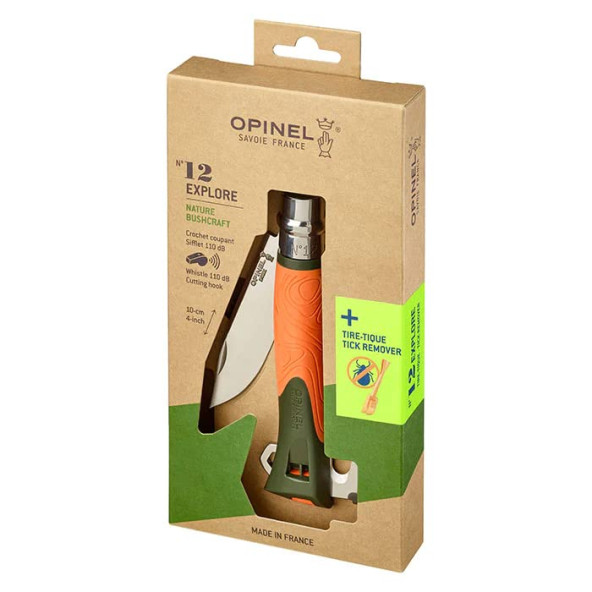 Opinel No 12 Kene Çıkarıcılı Katlanır Bıçak ürün görseli 1