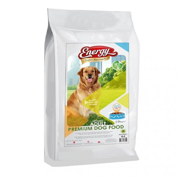 Energy Premium Kuzulu & Pirinçli Köpek Maması - 15 kg ürün görseli 1