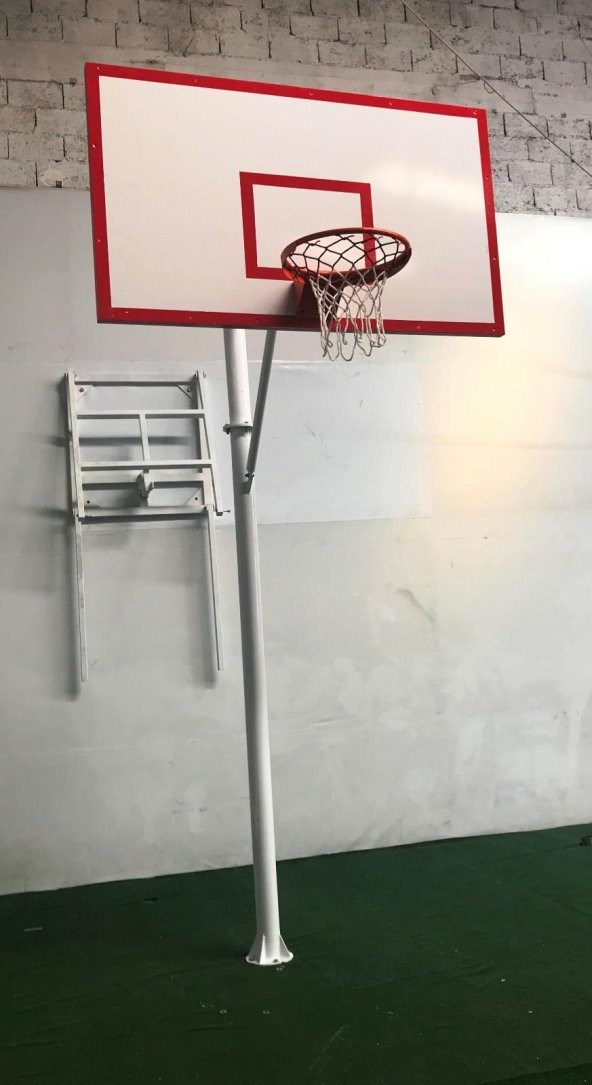 Adelinspor Basketbol Potası Sabit Çember,105*180  Fiber Panya ürün görseli 1