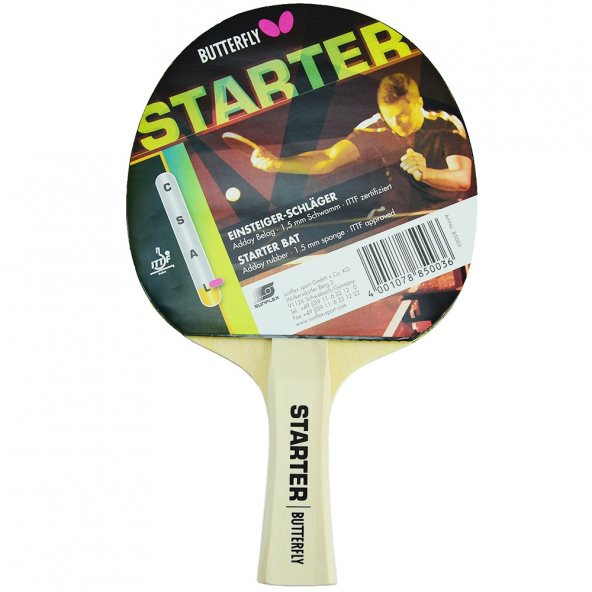 Butterfly Starter Masa Tenisi Raketi (85003) - Resim 2