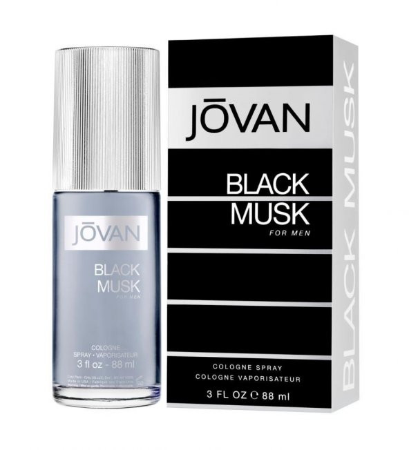 Jovan Black Musk EDC 88 ml Erkek Parfüm ürün görseli 1