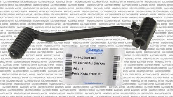 MONDİAL X-TREME MAX VİTES PEDALI ürün görseli 1