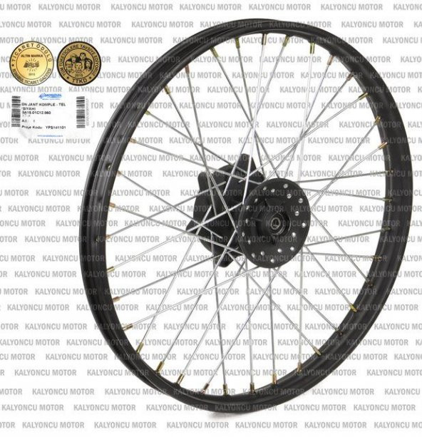 MONDİAL X-TREME MAX ÖN JANT KOMPLE (Siyah) ürün görseli 1