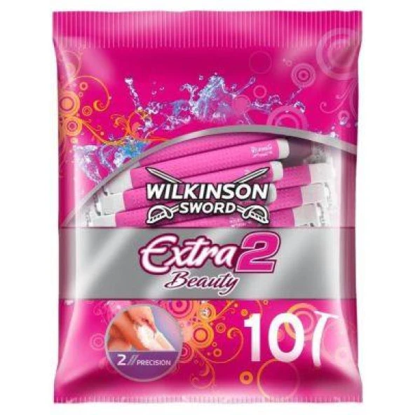 Wilkinson Extra 2 Beauty Kadın Kullan At Tıraş Bıçağı 10 Adet ürün görseli 1
