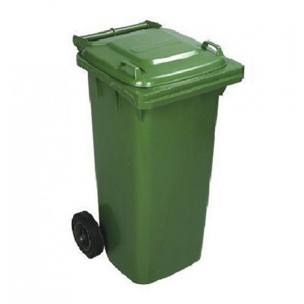Safell Plastik Çöp Konteyneri 240 Lt A+ Kalite Isıya Dayanıklı - Yeşil ürün görseli 1