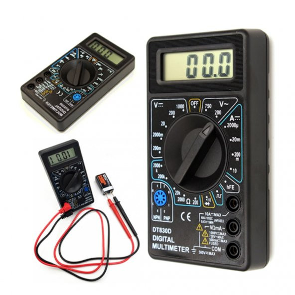 Wellhise Dt-830D Multimetre Dijital Ölçü Aleti ürün görseli 1