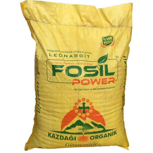 Fosil Power Organik Gübre Leonardit Ph 2-4 25 KG ürün görseli 1