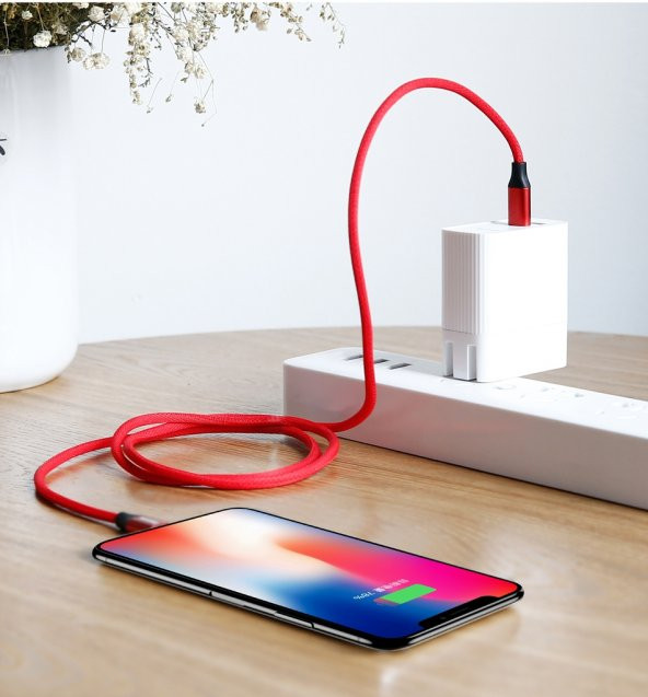 Baseus Yiven Type-C to İphone 1M Bir Ucu Type c Bir Ucu İphone - Resim 5