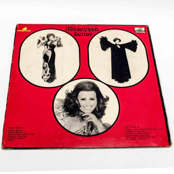 PLAK-MÜZEYYEN SENAR-LP 633 - 33`LUK - Resim 2