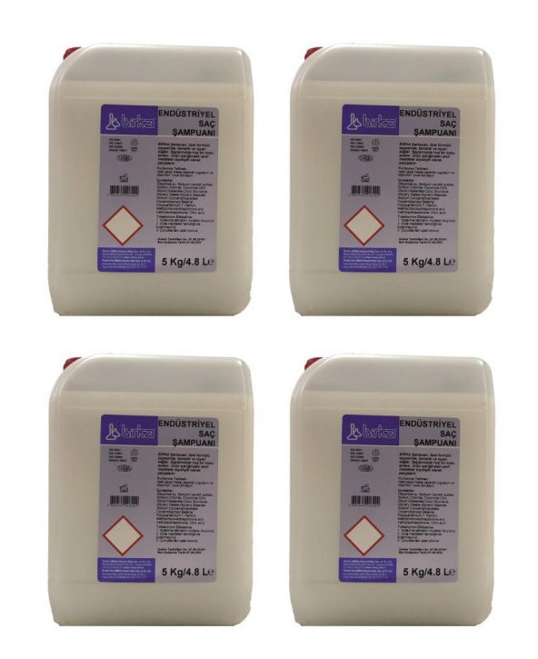 Birka Endüstriyel Saç Şampuanı (4x5 Kg.) ürün görseli 1