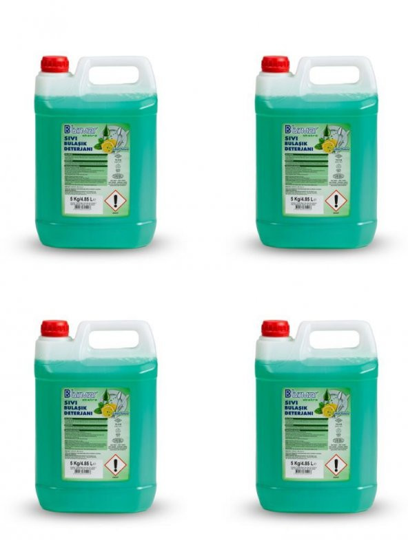 Birka Birmar Sıvı Bulaşık Deterjanı (4x5 Kg) ürün görseli 1