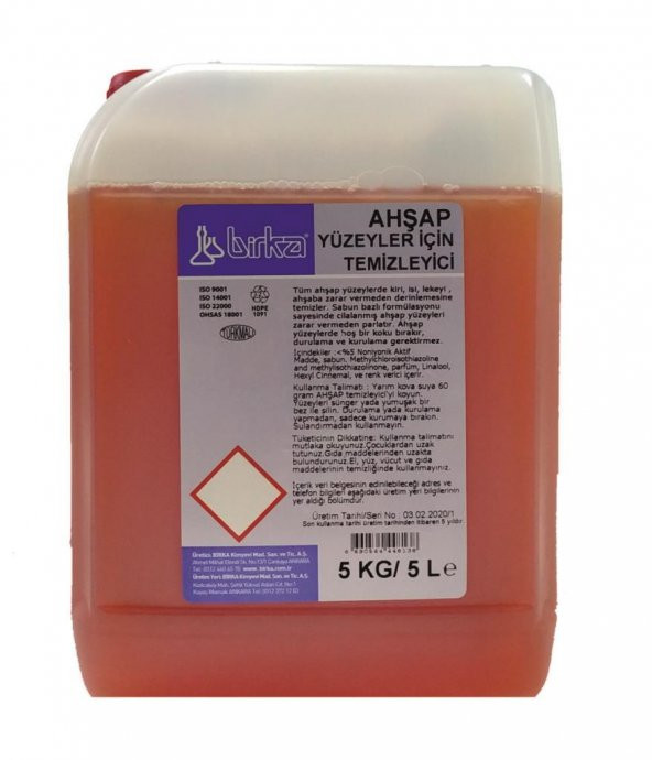 Birka Ahşap Yüzey Temizleyici 5 Kg. ürün görseli 1