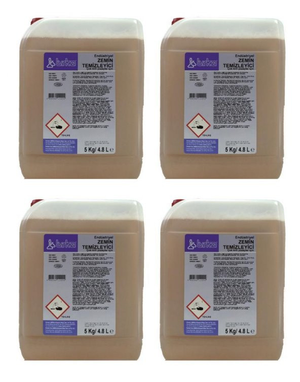 Birka Endüstriyel Zemin Temizleyici (4x5 Kg) ürün görseli 1