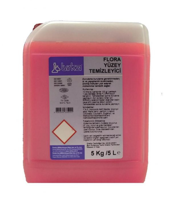 Birka Flora Yüzey Temizleyici 5 Kg. ürün görseli 1