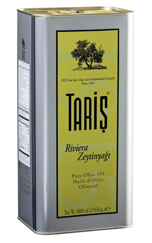 Tariş Riviera Zeytinyağı 5 lt ürün görseli 1