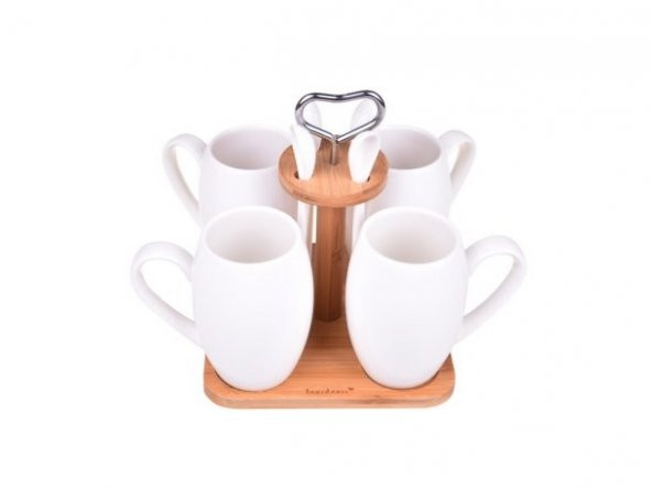 Bambum Suedo 9 Parça Kupa Seti B2825 - Resim 2