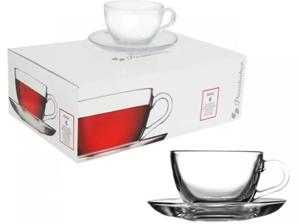 Paşabahçe Basic 12 Parça Çay Fincan Takımı 97948 - Resim 3