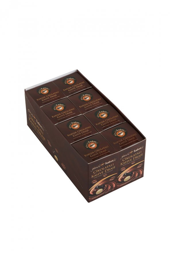 Çikolatalı Kahve Draje 8x100gr. - Resim 2