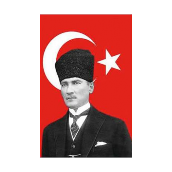 SATEN ATATÜRK BAYRAĞI 70x105 CM ürün görseli 1