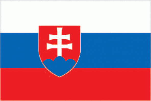 Slovakya 15x22,5 Masa Bayrağı (Direksiz) ürün görseli 1