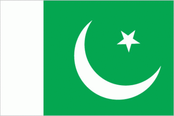 Pakistan 15x22,5 Masa Bayrağı (Direksiz) ürün görseli 1