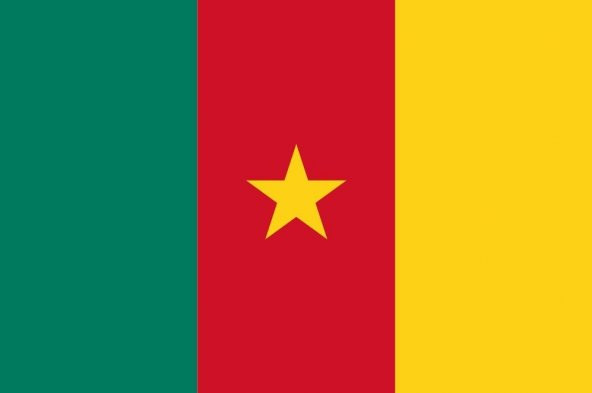 Kamerun 15x22,5 Masa Bayrağı (Direksiz) ürün görseli 1
