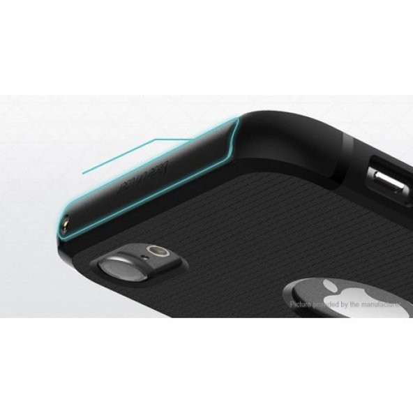 Baseus Hermit Tutucu Stantlı Kılıf iPhone 7/8 Siyah - Resim 3