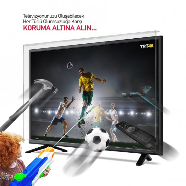 Notvex 42" inç 106 Ekran Tv Ekran Koruyucu - Resim 5