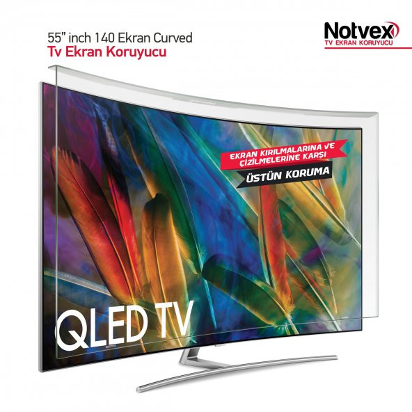 Notvex 55" inç 140 Ekran Curved Tv Ekran Koruyucu ürün görseli 1
