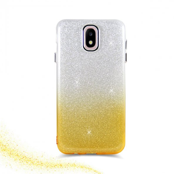 Samsung J7 Pro Simli Kamera Korumalı İnce Silikon - Resim 2