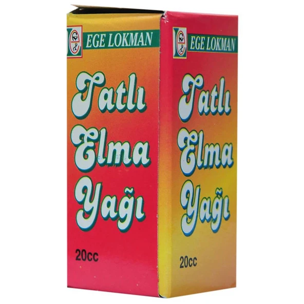 Ege Lokman Tatlı Elma Yağı 20CC - Resim 4
