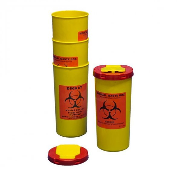 0,5 LT TIBBİ ATIK KUTUSU - Resim 2