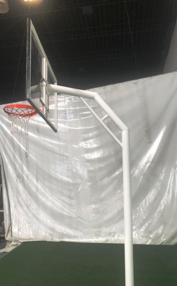 Adelinspor 101 Basketbol Potası Sabit Çember105*180 10mm Cam ürün görseli 1
