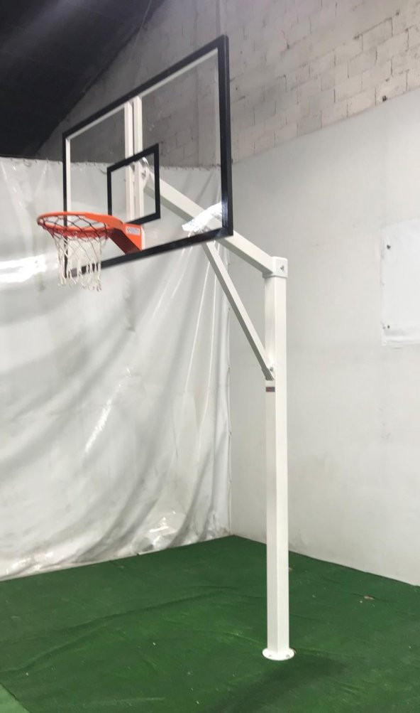 Adelinspor 201 Basketbol Potası Sabit Çember105*180 12mm Cam ürün görseli 1