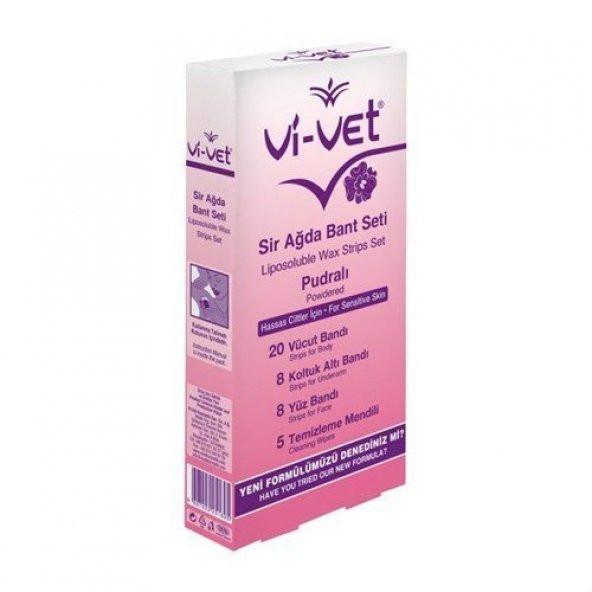 Vi-Vet Sir Ağda Bandı Pudralı 41'li 1 Ad. ürün görseli 1