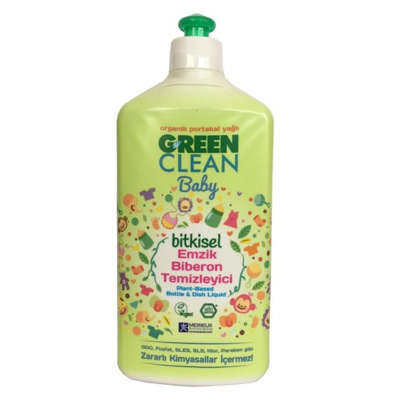 U Green Clean Baby Emzik Biberon Temizleyici 500 ml ürün görseli 1
