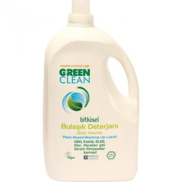 U Green Clean Bitkisel Bulaşık Deterjanı 2750 Ml ürün görseli 1