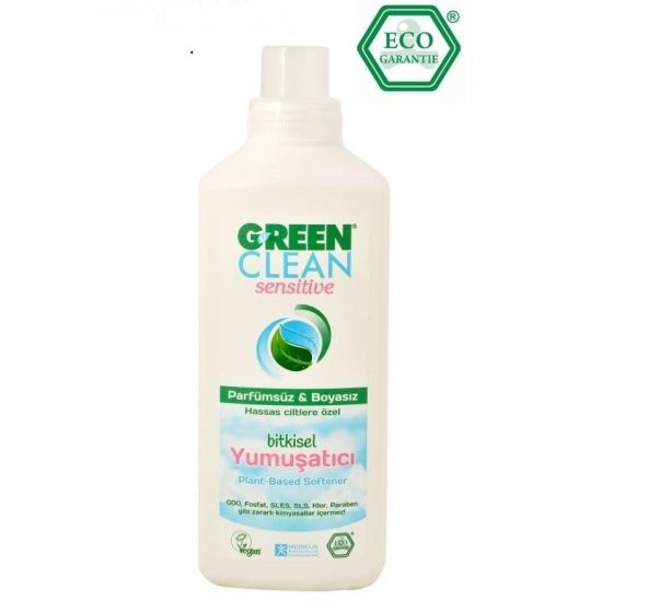 U Green Clean 1 Lt Sensitive Bitkisel Yumuşatıcı ürün görseli 1
